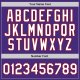 Custom Purple White-Red Authentic Throwback Basketball Jersey